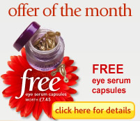 offer of the month | Free eye serum capsules